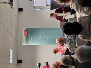FES-Veranstaltung, Juliane Pfeil und Matthias Ecke